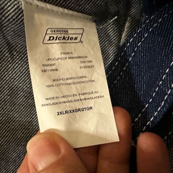 NWT Dickies overalls 2xl mens - Picture 8 of 9